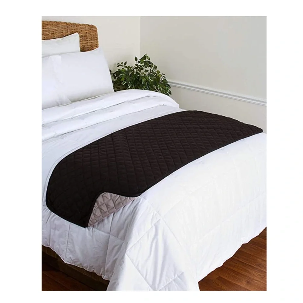Reversible Quilted Pet Shield Blanket NWT 
Brown / Beige Or Gray / Black - Picture 2 of 3